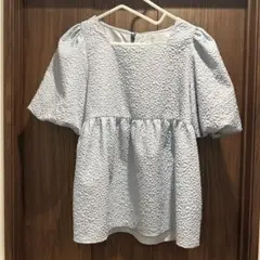 ふくれジャガード トップス