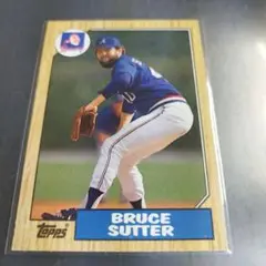 MLB 1987 トップス ブルース スッター　アトランタブレーブス　435