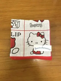 【新品未使用品】ハローキティ タオル ハンカチ