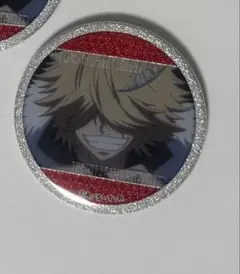 カラオケの鉄人×家庭教師ヒットマンREBORN! ベルフェゴール　缶バッジ