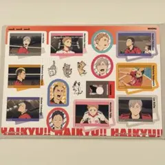 【ジャンボシールダス】 ハイキュー!! デザインJ 音駒高校