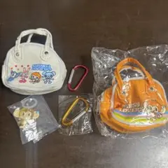 新品未開封　エナメルバッグマスコット＆めじるしアクセサリー　3点セット