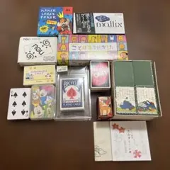 トランプ・カードゲーム まとめ売り 11点セット