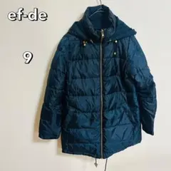 【新品未使用タグ付き】 エフデ ダウンコート ショールカラー ネイビー サイズ9 SPECIAL PRICE DOWN COAT｜フランドル（FLANDRE）オンライン