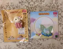 シルバニアパーク フローラウサギの赤ちゃん人形 妖精のコスチューム