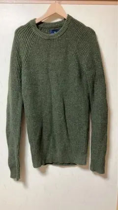 AMERICAN EAGLE OUTFITTERS ニットセーター グリーン
