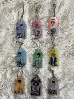 SnowMan お守り アクリルキーホルダー セット