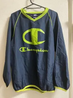 Champion ピステ・ウィンドブレーカー 160 ネイビー/ライム