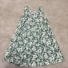 agnis b. 花柄ノースリーブワンピース 110cm