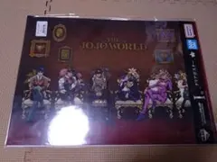 一番くじ　ジョジョの奇妙な冒険　THEJOJOWORLD　クリアポスター　集合