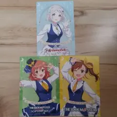 アイドルマスター　ポストカード　葛城リーリヤ　双海真美　荒木比奈　アニメイト
