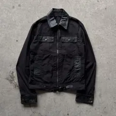 A/W チェリーサンバースト レザージャケット フード付き 50XL - メルカリ