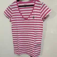 ラルフローレン　VネックTシャツ