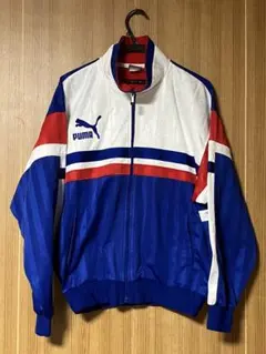 レア 90s ヒットユニオン プーマ ジャージ トラックジャケット 刺繍ロゴ
