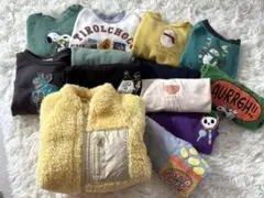 男の子 ベビー服まとめ売り 90サイズ ボアフリース ブリーズ アプレレクール