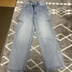 LOWRYS FARM ワイドデニムパンツ S