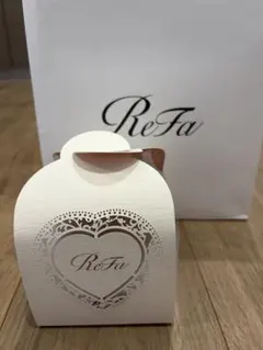 【新品未使用未開封】ギフトスリーブ・ショッパー付リファハートブラシフォースカルプ
