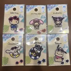 サンリオ日焼けアイロンワッペン