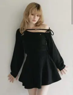 andmary Rhoda flare mini dress