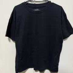 半袖 Tシャツ 黒 ブラック 無地 GU ジーユー Sサイズ
