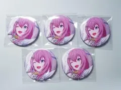 プロセカ 巡音ルカ グリ缶 グリッター缶バッジ 56C 5点
