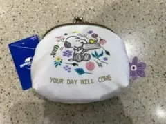 USJ 限定　スヌーピー チャーリーブラウン　がま口　ポーチ