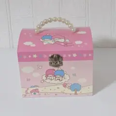 キキララ　オルゴール付きジュエリーボックス　リトルツインスターズ　夜空ノムコウ