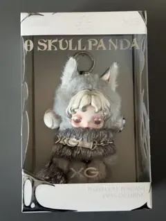 正規品 スカルパンダSKULLPANDA × XG ぬいぐるみペンダント日本限定