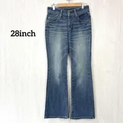 ブーツカットデニム ストレッチ