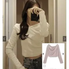 GRL3Wayドレープカシュクールトップス[dk1261]