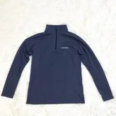 美品✨　mont-bell ウイックロン ZEO ロングスリーブ ジップシャツ