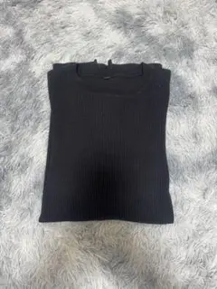 ユニクロ　ワッフルクルーネックT 長袖