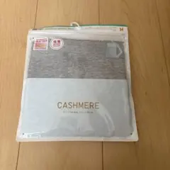 ユニクロ　極暖ヒートテックカシミヤブレンドクルーネックT 03 グレー　M