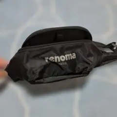 renoma 黒 ウエストポーチ