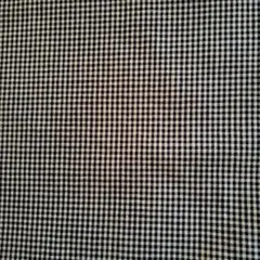 紺と白のギンガムチェック生地