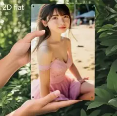 新品未使用✨筒井あやめ　ブリキ看板　 インテリア　タレントグッズ　乃木坂46