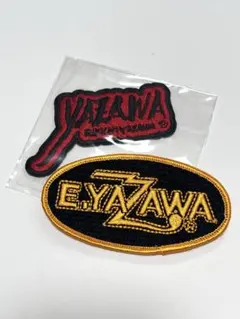 特大　劇レア　矢沢永吉　E.YAZAWA ワッペン　ブルー/ブラック 2025年最新】矢沢永吉 ワッペンの人気アイテム - メルカリ