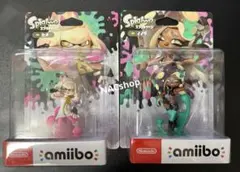 amiiboスプラトゥーン　ヒメ　イイダ　セット