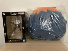 一番くじ　ハイキュー!!　木兎光太郎フィギュア　ヒナガラスふわふわクッション