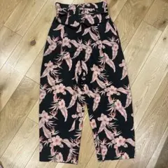 SLY ボタニカル　ハイウエストパンツ