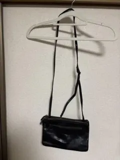 B.stuff レザー ショルダーバッグ ブラック