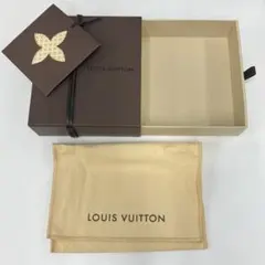 LOUIS VUITTON 二つ折り財布用　空箱&保存袋　メッセージカード付き