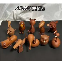 千趣会 ロイヤルペット 11体セット 木製動物 昭和レトロ ヴィンテージ