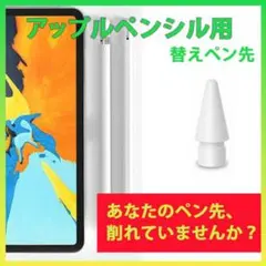 アップルペンシル Apple pencil ペン先 替え芯 1個 白
