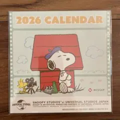 【未使用品】スヌーピー 2026年 卓上カレンダー