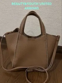 BEAUTY&YOUTH ボールチェーン トートバッグ 2wayミニサイズ