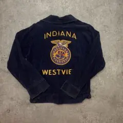 80s 90s \"AAAタイプ\" FFAファーマーズジャケット ブラック 激レア 80s FFA jacket | LEMON