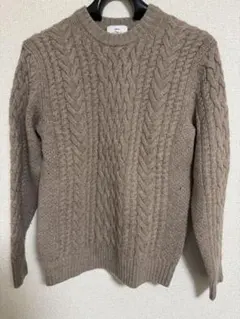 green label relaxing ケーブルニット メンズ S
