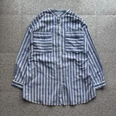 新品☆2☆近年☆アンタイトル☆洗える コットンブロードシャツ☆防シワ 