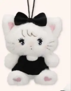 mikko BLACK RIBBON ぬいぐるみ　ムース